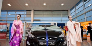 Presentation of the new Hyundai Elantra, organized for customers of the Hyundai dealership run by Modus company