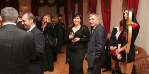 Reception - presentation of a new                          premium-class housing estate RIVIERA by Construction &                          Investment Corporation DEVELOPMENT-YUG for Krasnodar                          business circles representatives