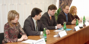 Press-conference devoted to                          opening of INTALEV Company Offices in the Southern                          Federal District of Russia