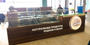 ‘Moya stanitsa’ in the International airport of Krasnodar